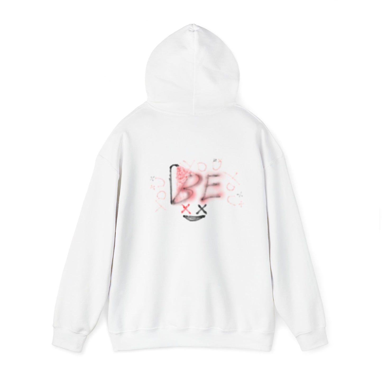 Be Happy Unisex Hooded Sweatshirt - Cozy, Colorful Everyday Wear